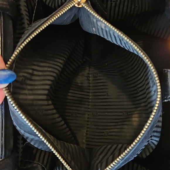 Fendi 2 Jours Black Leather Bag - Picture 14 of 15